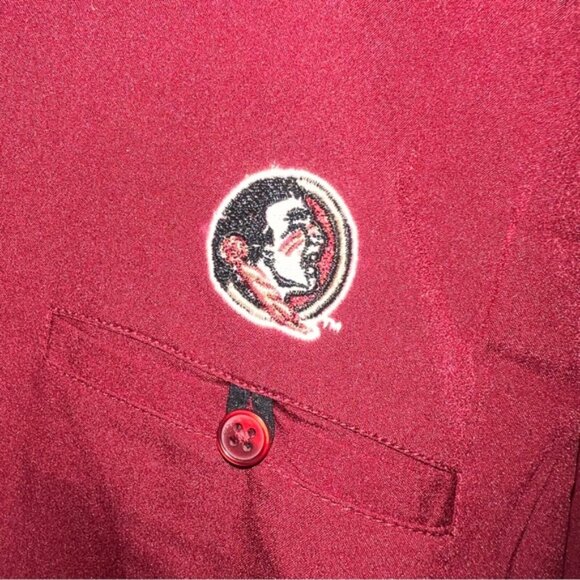 🆕 Florida State Seminoles | UG Apparel | Women's Button Down Tunic Top | Si - Picture 2 of 4